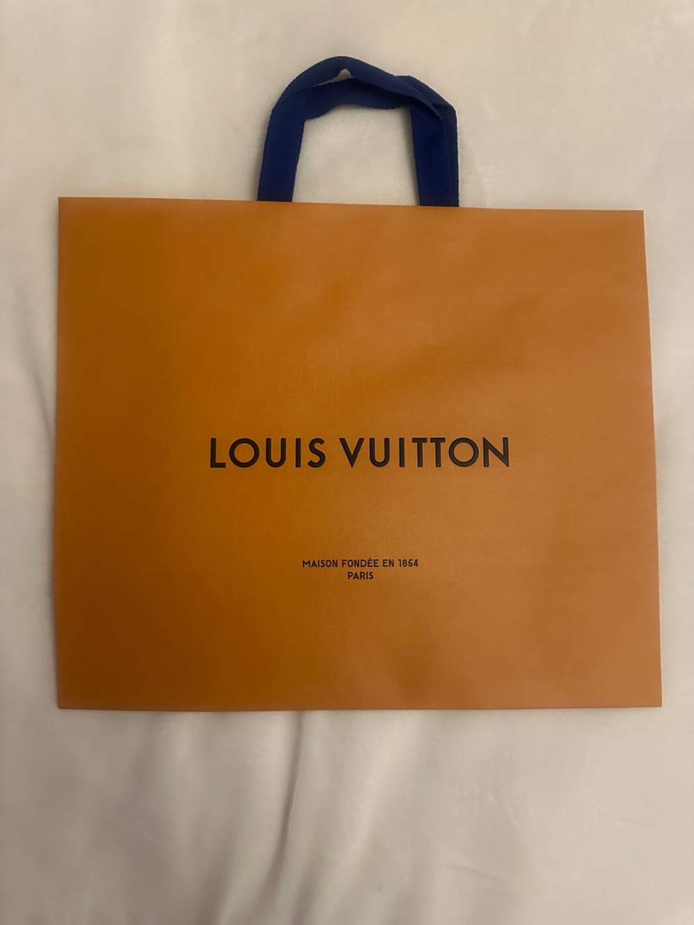 Louis Vuitton Orange Gift Bag